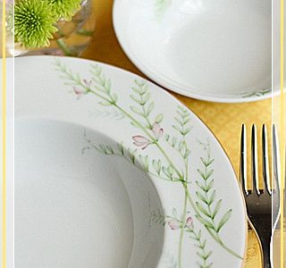 えんどう豆のプレート